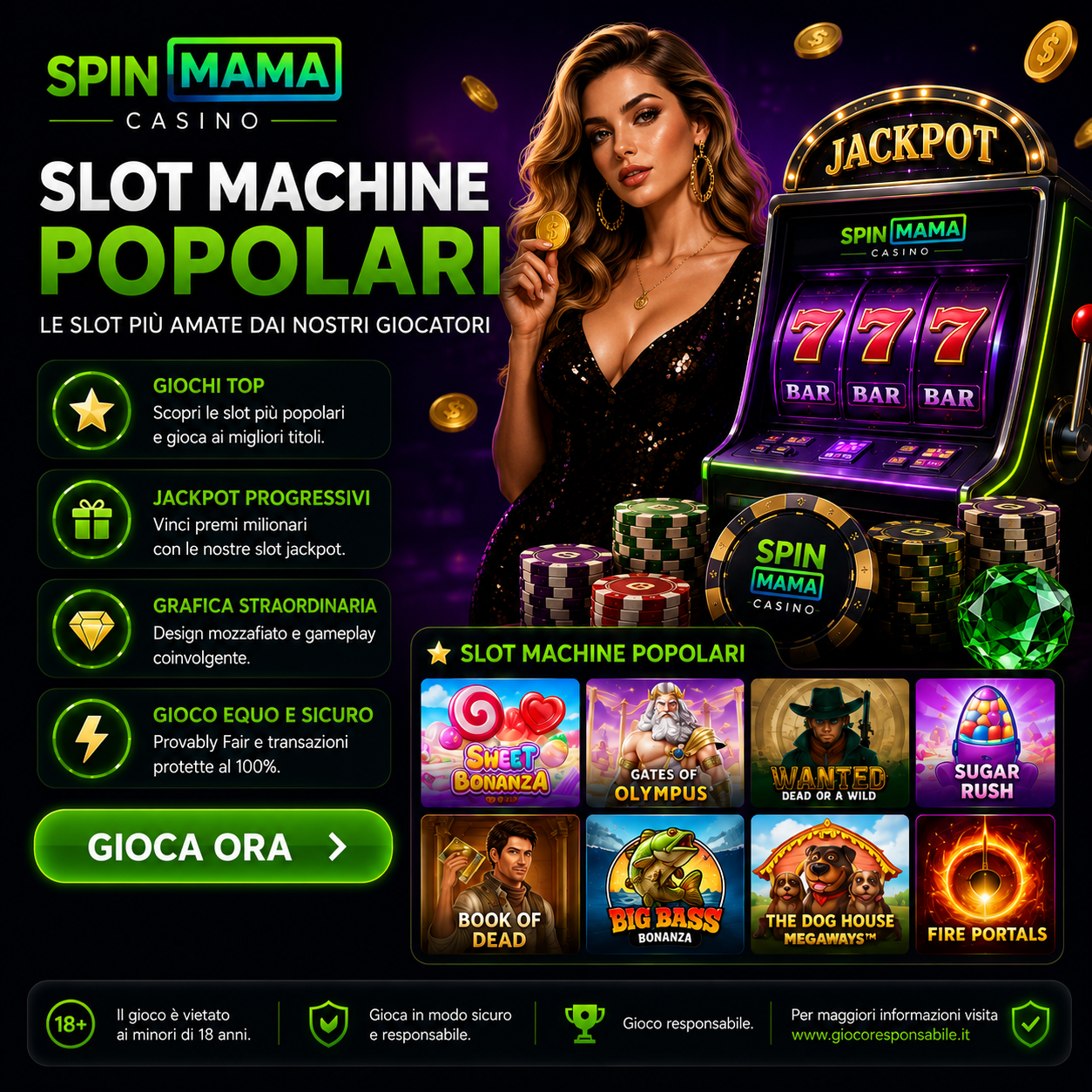 Slot machine popolari