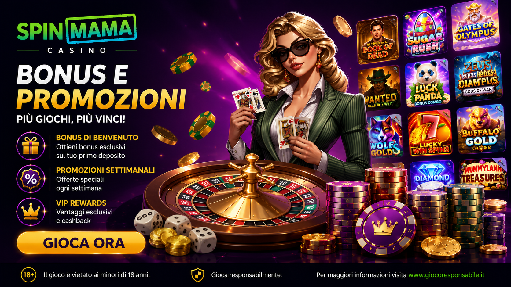 Bonus e promozioni Spinmama